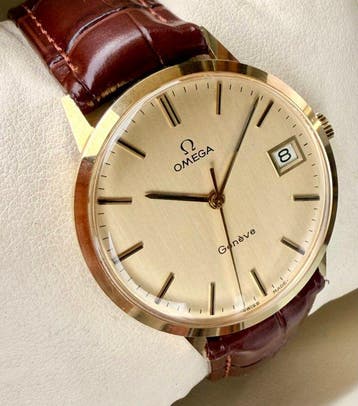 Omega - Genève 14K Solid GOLD - Zonder minimumprijs -, Handtassen en Accessoires, Nieuw