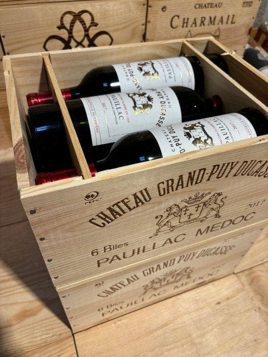 2017 Château Grand Puy Ducasse - Pauillac 5ème Grand Cru, Verzamelen, Wijnen