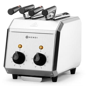 Tosti-Apparaat | RVS | 2 Sleuven (Onafhankelijk Instelbaar), Verzenden, Nieuw in verpakking