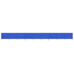 vidaXL Windscherm 9-panelen 1200x160 cm stof azuurblauw, Tuin en Terras, Verzenden, Nieuw