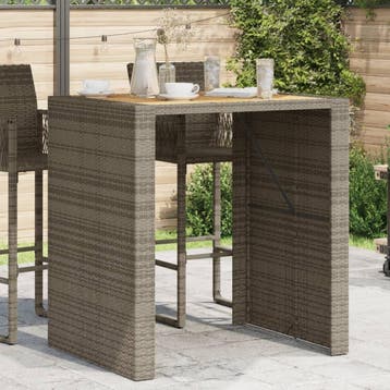 Acacia Bartafel | Tweede Kansje | OP = OP (tuinbartafel), Tuin en Terras, Tuintafels, Verzenden, Gebruikt, Rechthoekig, Overige materialen
