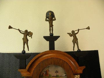 Schippersklok - Hout, Koper, Glas - 1970-1980