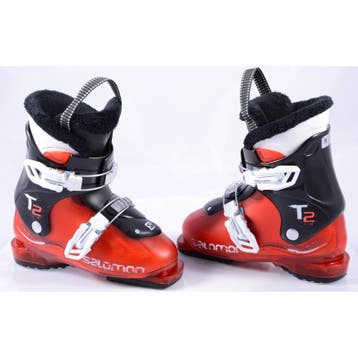 28,5 29 31 32 kinder skischoenen SALOMON T2, RED/black, Verzenden