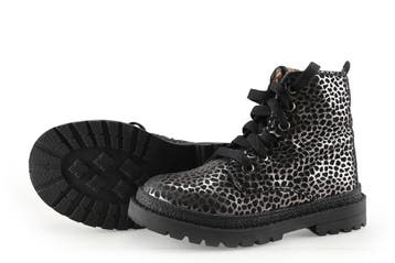 Nelson Veterboots Meisjes in maat 27 Zwart, Verzenden, Schoenen