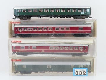 Fleischmann H0 - 8112/5101/5105 - Wagon de passagers pour, Hobby en Vrije tijd, Nieuw