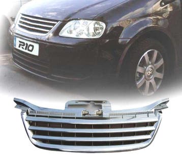 CALANDRE SANS POUR VOLKSWAGEN VW TOURAN 03-06 LOGO CHROMÉ, Verzenden