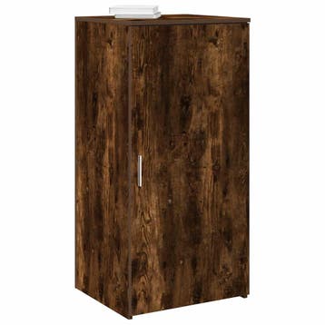 vidaXL Opbergkast 50x45x103,5 cm bewerkt hout gerookt, Verzenden, Nieuw
