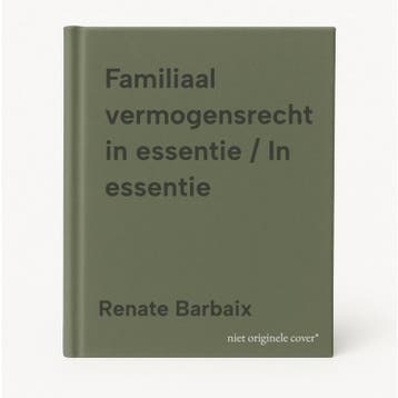 Familiaal vermogensrecht in essentie / In essentie, Boeken, Verzenden, Gelezen, Renate Barbaix