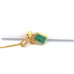 Zonder minimumprijs - Ketting met hanger - 14 karaat Geel