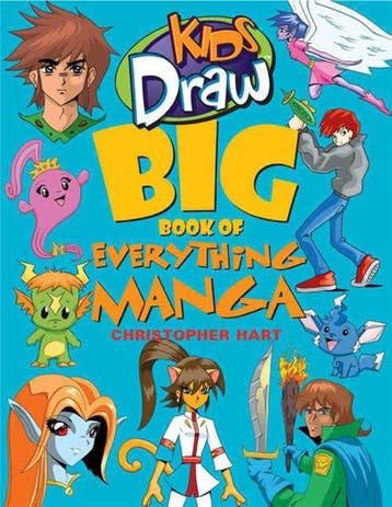 Kids Draw Big Book Of Everything Manga 9780823095094 C Hart, Verzenden, Gelezen, C Hart