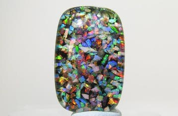 Opaal Cabochon - Hoogte: 24 mm - Breedte: 15.9 mm- 4.1 g -
