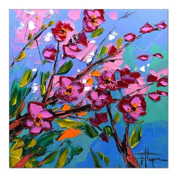 Olivier Pfleger - Mandrafina  Cerisier en fleurs