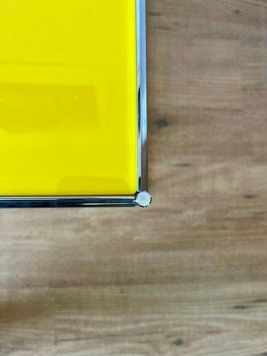 Table basse - Acier inoxydable, Acrylique - Table basse, Antiek en Kunst, Curiosa en Brocante