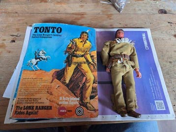 Marx - Action figure - Tonto en The Lone Ranger actiefiguren