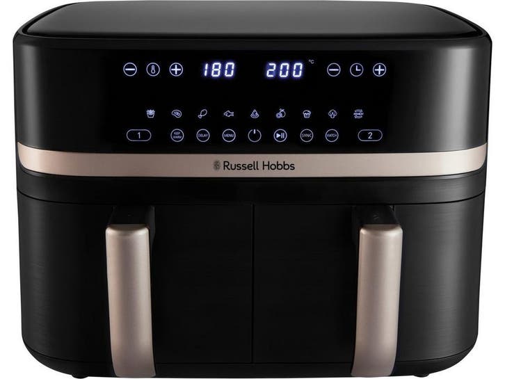 Russell Hobbs Satisfry Dual Basket 9L Airfryer -, Electroménager, Friteuses à air, Envoi