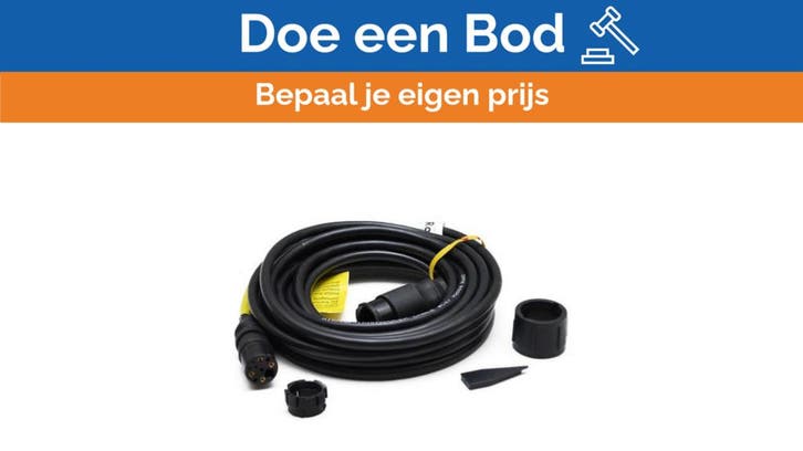 Bieden: Raymarine CP Transducer Extension Cable 5M - E66010, Watersport en Boten, Navigatiemiddelen en Scheepselektronica, Ophalen of Verzenden