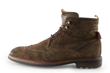 Floris van Bommel Veterboots in maat 42½ Bruin, Bruin, Verzenden, Boots, Floris van Bommel