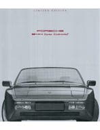 1990 PORSCHE 944 TURBO CABRIOLET BROCHURE DUITS
