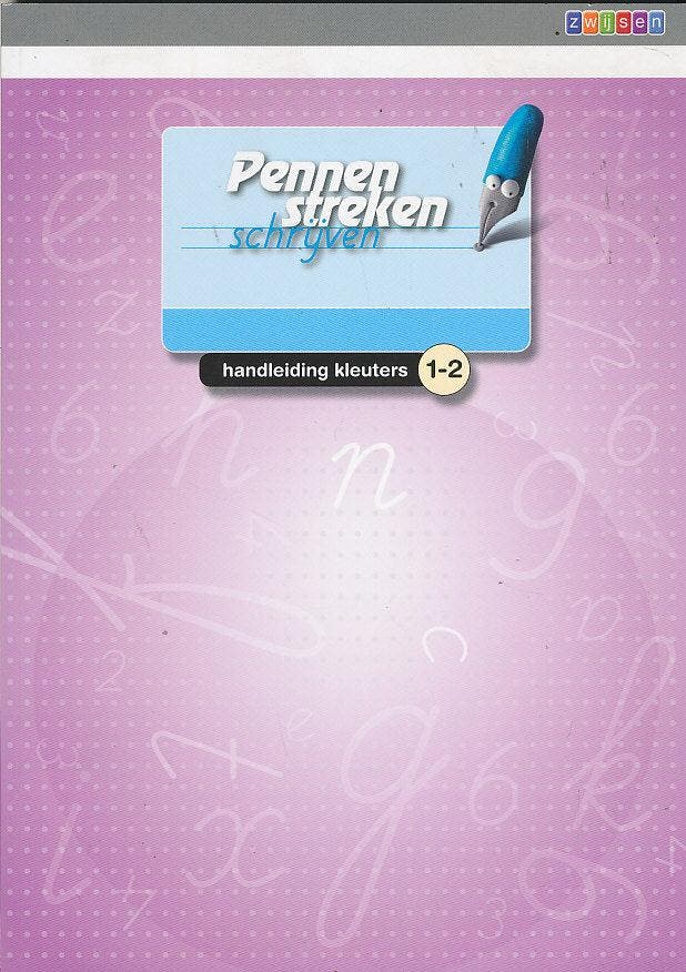 Pennenstreken versie 2 Handleiding kleuters 1-2, Boeken, Schoolboeken, Verzenden