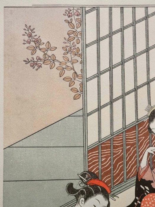 Descending Geese of the Koto Bridges, from the series Eight, Antiek en Kunst, Antiek | Overige Antiek