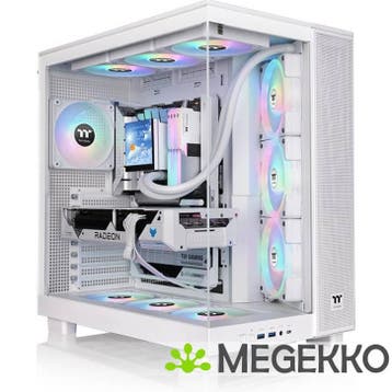 Thermaltake View 380 XL TG ARGB Midi Tower Wit, Verzenden