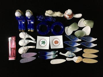 Japanese - Beeld, Collection of 30 Japanese Vintage