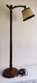 Lampadaire de lecture - Lampe sur pied, portable et réglable