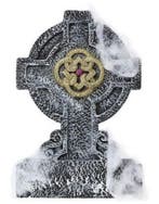 Deco halloween Grafsteen 56,5x38 cm, Ophalen of Verzenden, Nieuw