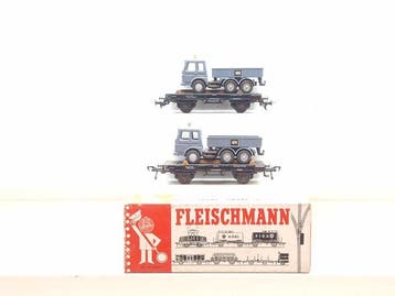 Fleischmann H0 - 5219 - Wagon de marchandises pour trains, Hobby en Vrije tijd, Modeltreinen | H0, Nieuw