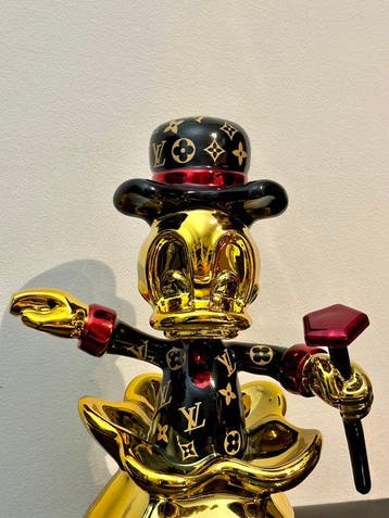 GF Exclusives - Louis Vuttion Money Bag Duck 3D Object