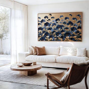Iconica - Midnight Botanica - unique 1/1 XXL (100 x 150 cm)