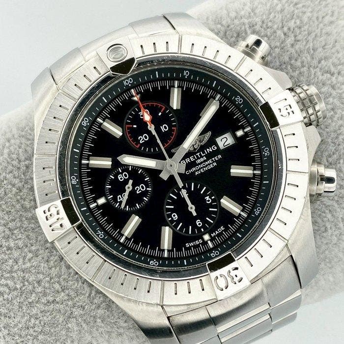 Breitling - Super Avenger - A13375 - Heren - 2010-2020, Bijoux, Sacs & Beauté, Montres | Hommes