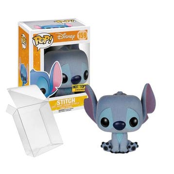 Funko Pop! Disney - Stitch (Flocked) #159 Hot Topic, Verzenden, Nieuw