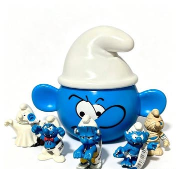 Scheurich - Figuur - Smurf Halloween Costume (9) - Plastic