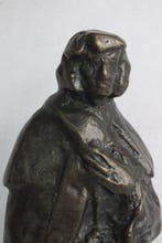 sculptuur, Persoon. - 31 cm - Brons, Antiek en Kunst
