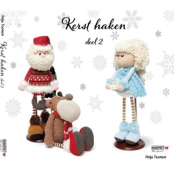 Kerst haken deel 2 - Anja Toonen 9789492602190 Anja Toonen, Livres, Loisirs & Temps libre, Envoi