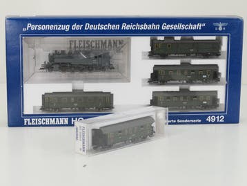 Schaal H0 Fleischmann NEW OLD STOCK COMPLETE SET 4912 en..., Ophalen of Verzenden, Overige typen