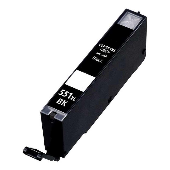 Huis-Merk  CANON  CLI-551 XL Zwart 14ml + Chip 247print, Computers en Software, Printerbenodigdheden, Nieuw, Verzenden