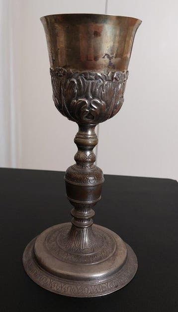 Calice (2) - Métal, Plaqué(e) argent - Ancien calice et