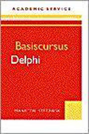 Basiscursus Delphi - Stefanski, Verzenden, Nieuw