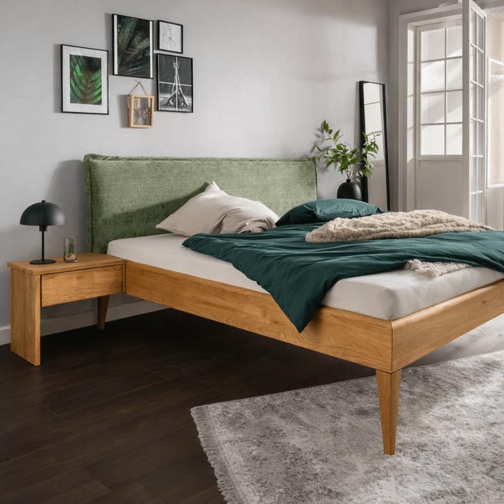 Forestales Riverside Massief Houten Ledikant - 200 x 200, Maison & Meubles, Chambre à coucher | Lits