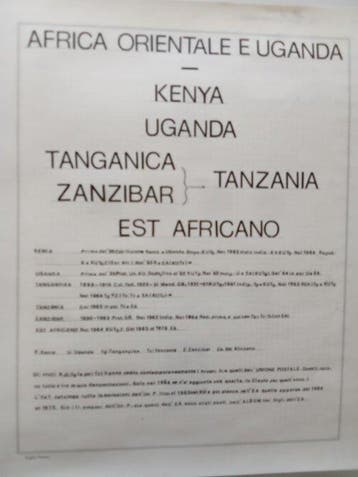Afrika - Postzegelverzameling Oost-Afrika (Uganda, Kenia,