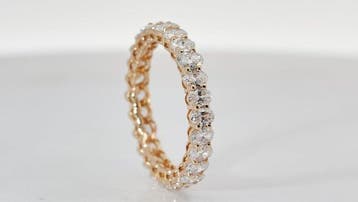 Zonder minimumprijs - Ring - 14 karaat Geel goud - 2.41ct., Nieuw