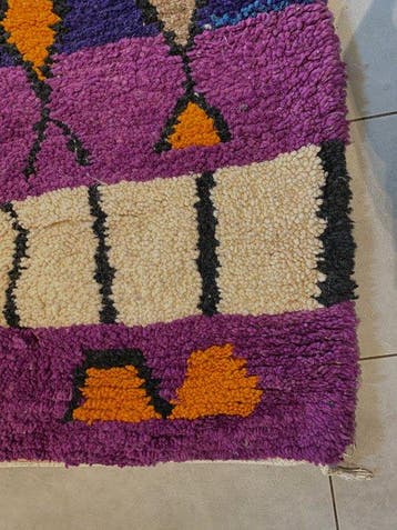 100% Handgemaakt - Berber - Tapis - 150 cm - 105 cm - Tapis, Antiquités & Art