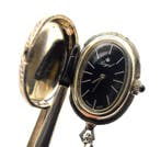 Royal Swiss Made - mechanical pocket watch with chain -