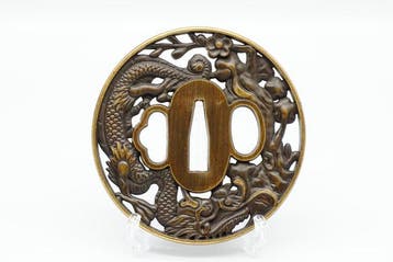 No brand - Dragon and Cherry Blossom Design - - Tuba (Sans