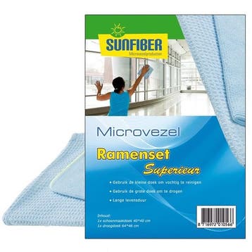 Ramendoeken Set Superieur - Professionele Microvezel, Ophalen of Verzenden