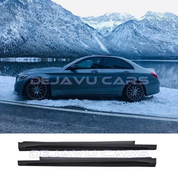 AMG Look Side skirts voor Mercedes Benz C-Klasse W205, Ophalen of Verzenden