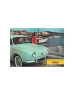 1959 RENAULT DAUPHINE BROCHURE NEDERLANDS