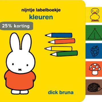Kleuren / Nijntje labelboekje 9789056474508 Dick Bruna, Verzenden, Dick Bruna